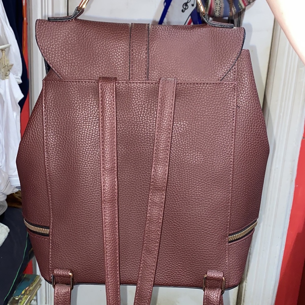 Primark Burgundy backpack - Picture 5 of 5